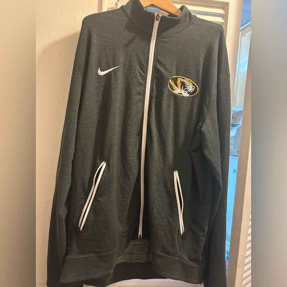 Nike Dri Fit Touch Fleece Fz Full Zip Jacket Z746961 Missouri Tigers  Xl